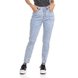 dz3386 calca jeans feminina mom fit fechamento com botoes denim zero frente prox