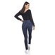 dz3378 calca jeans feminina skinny media cigarrete ziper frontal denim zero costas