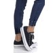 dz3353 calca jeans feminina jogger com cinto denim zero lado detalhe