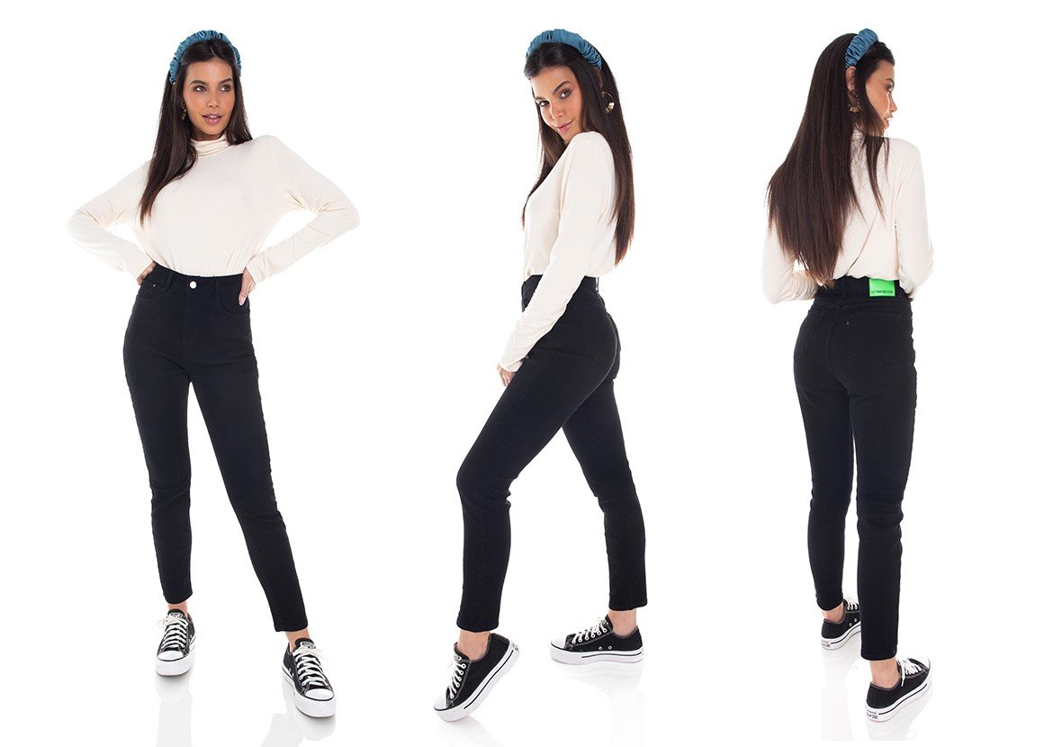 dz3384 calca jeans feminina mom cotele denim zero tripla