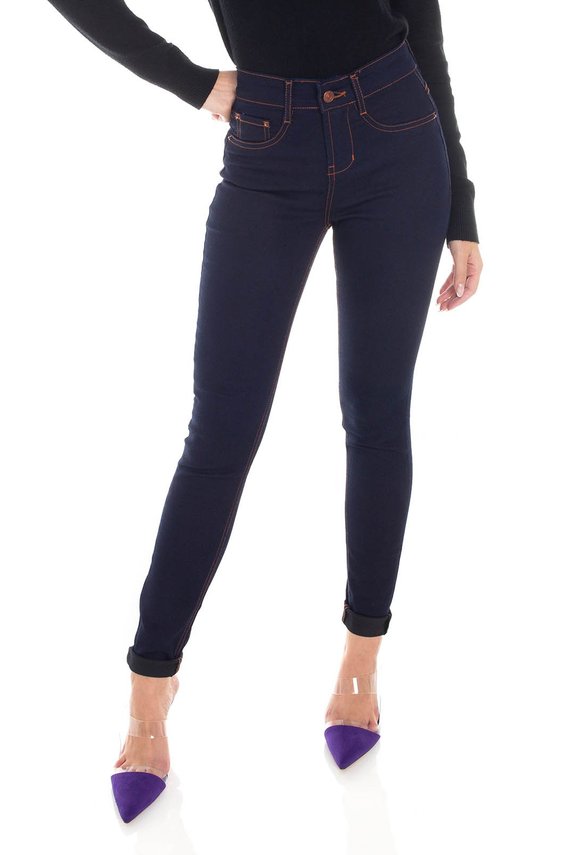 CALCA FEMININO SKINNY MEDIA - DZ3451