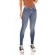 dz3177 calca jeans feminina skinny media cigarrte tradicional denim zero frente prox