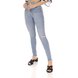 dz3519 calca jeans feminina skinny hot pants cigarrete clarinha denim zero frente prox
