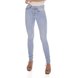 dz3595 re calca jeans feminina fechamento com botoes denim zero frente prox