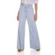 dz3610 alg calca jeans feminina pantalona barra corte a fio denim zero frente prox
