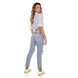 dz3612 alg calca jeans feminina mom destroyed denim zero costas