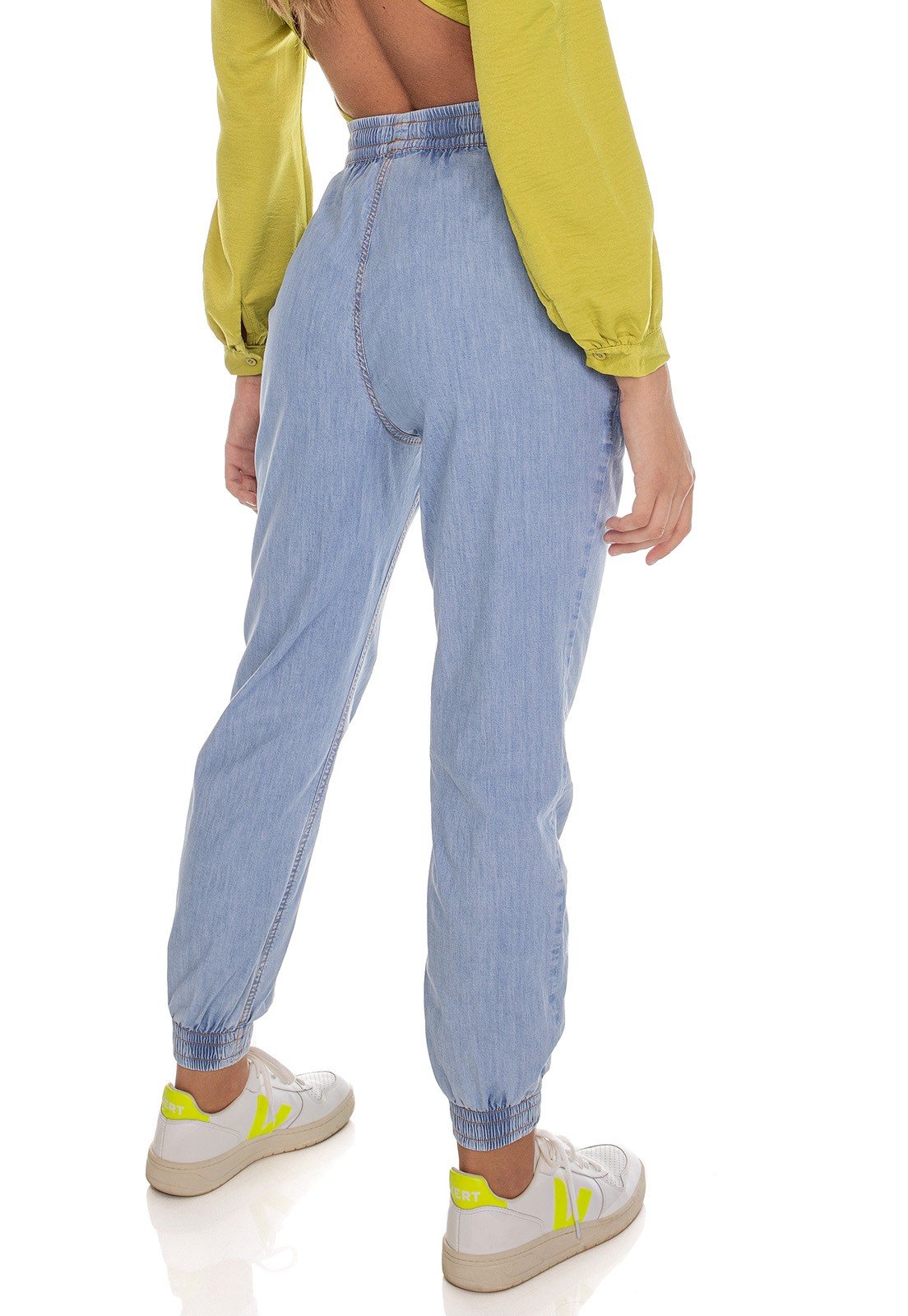 dz3625 com calca jeans feminina jogger com cordao decorativo denim zero costas prox 02