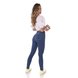 dz3633 re calca jeans feminina skinny media cigarrete tradicional denim zero costas