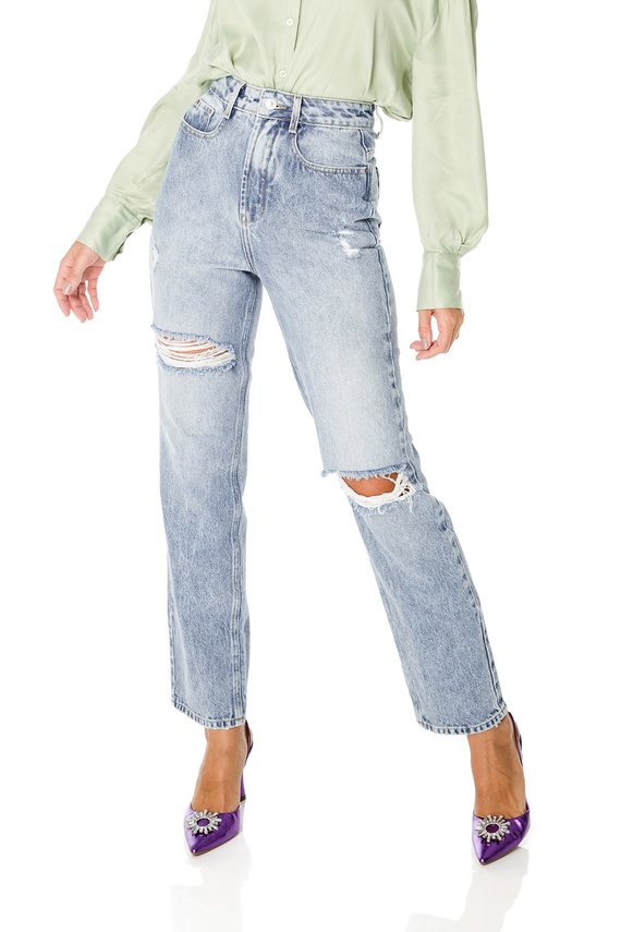 CALCA FEMININO DAD PANTS - DZ3691