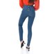 dz3645 re calca jeans feminina skinny media com rasgo no joelho denim zero costas prox