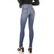 dz3716 com calca jeans feminina skinny media com puidos denim zero costas prox