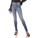 dz3716 com calca jeans feminina skinny media com puidos denim zero frente prox