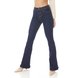 dz3814 com calca jeans feminina flare media tradicional denim zero frente prox