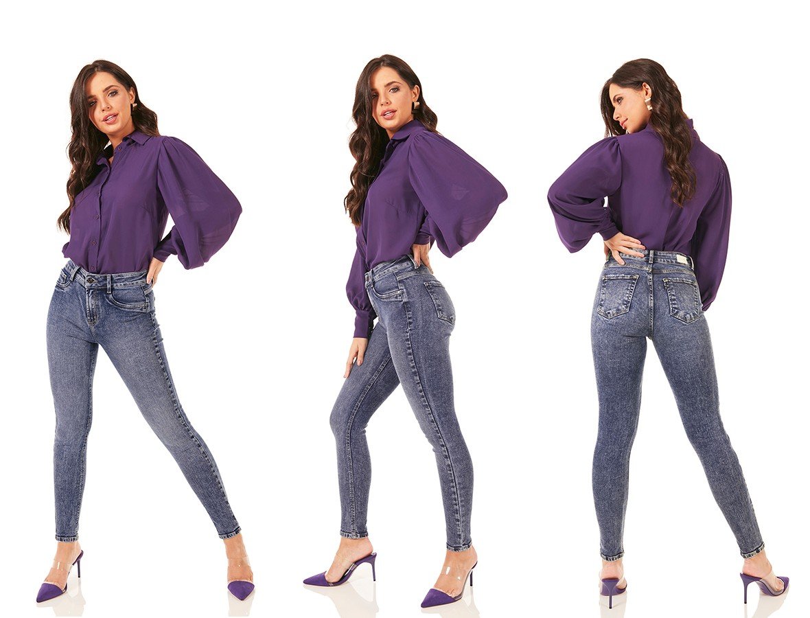 dz3772 re calca jeans feminina skinny media cigarrete tradicional denim zero tripla