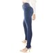 dz3802 ts calca jeans feminina skinny media barra desfiada denim zero lado prox