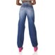 dz3844 alg calca jeans feminina dad pants destroyed denim zero costas prox