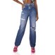 dz3844 alg calca jeans feminina dad pants destroyed denim zero frente prox