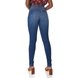 dz3829 re calca jeans feminina skinny media com puidos denim zero costas prox