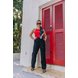 dz3883 com calca jeans feminina dad pants preto denim zero frente
