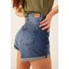 dz6502 com shorts jeans feminino setentinha fit com barra dobrada denim zero detalhe crop