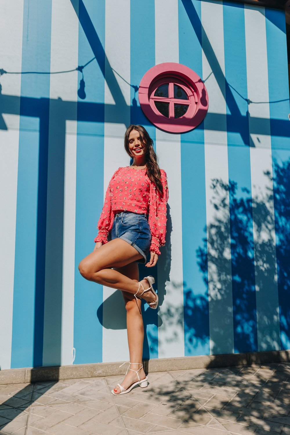 dz6502 com shorts jeans feminino setentinha fit com barra dobrada denim zero lado crop