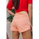dz6516 com shorts jeans feminino setentinha fit com barra dupla laranja neon pastel denim zero costas prox crop