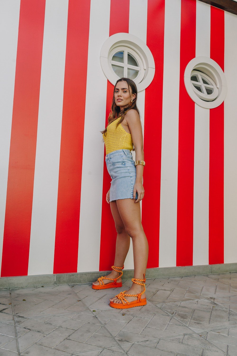 dz7214 com saia jeans feminina tubinho com barra desfiada denim zero lado crop