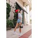 dz7212 com saia jeans feminina tubinho com recorte vazado denim zero costas crop