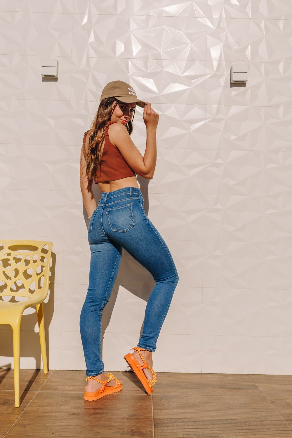 dz3893 re calca jeans feminina skinny media cigarrete tradicional denim zero costas crop