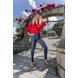 dz3670 com calca jeans feminina skinny media com cinto denim zero frente min easy resize com