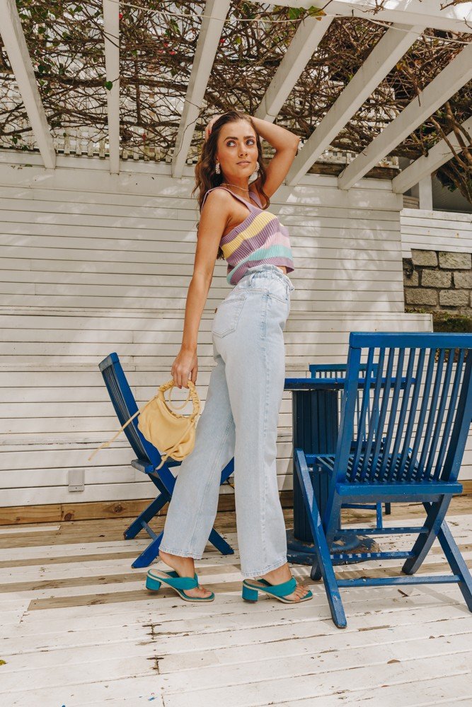 dz3924 alg calca jeans feminina wide leg max clochard denim zero lado