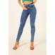 dz3919 com calca jeans feminina skinny media cigarrete com recorte vazado denim zero frente prox