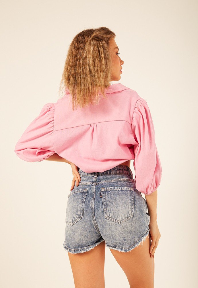 dz6421 alg shorts jeans feminino setentinha com puidos denim zero costas