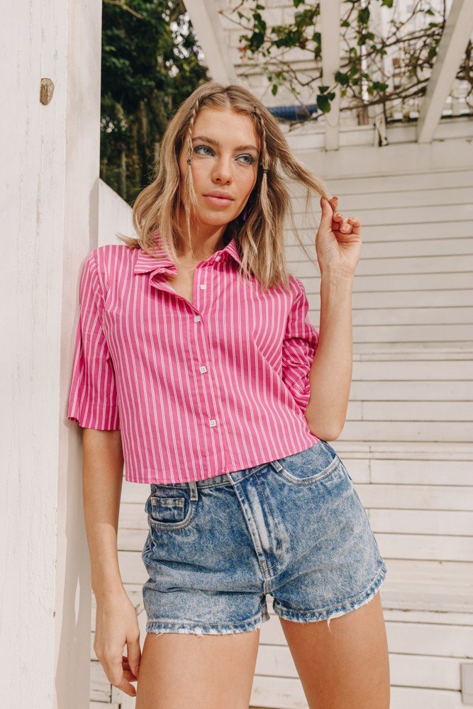 dz6421 alg shorts jeans feminino setentinha com puidos denim zero frente