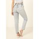 dz3948 alg calca jeans feminina mom com elatico na cintura denim zero costas prox