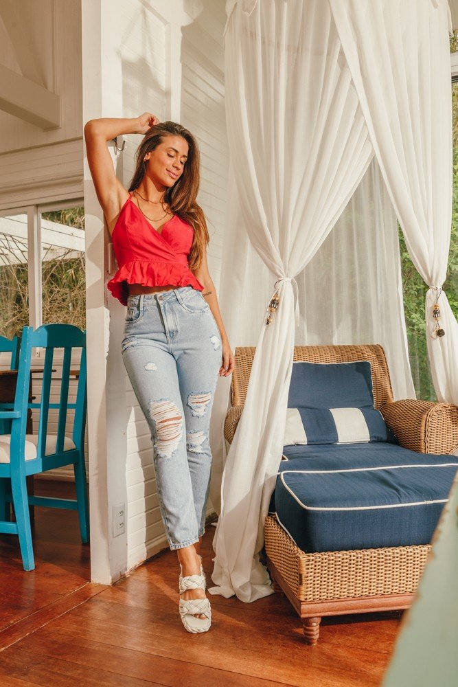 dz3968 alg calca jeans feminina mom destroyed denim zero frente 02