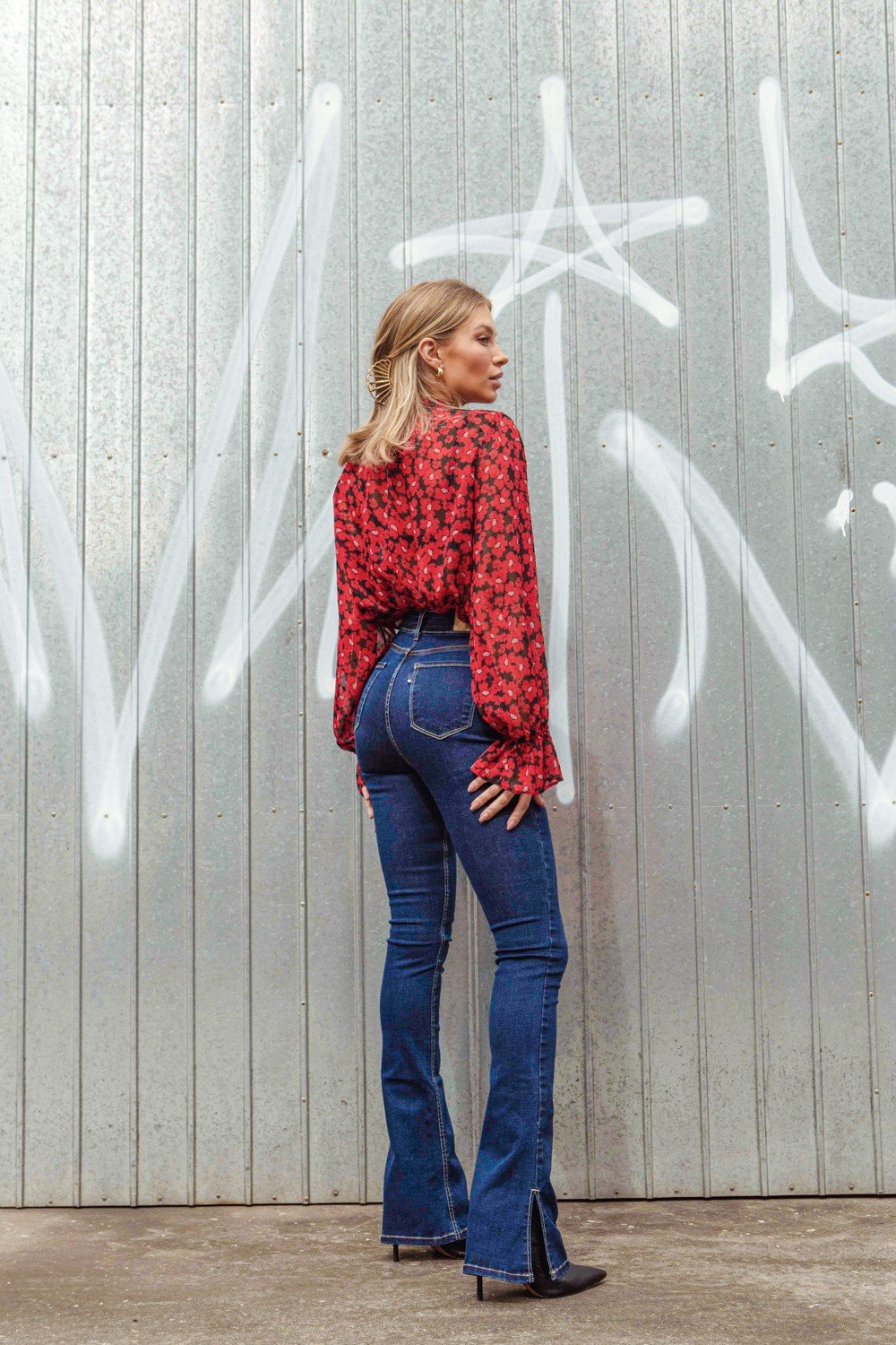 Calça Jeans Bootcut CalÃ§as Bootcut CalÃ§a Denim Zero CalÃ§a Jeans