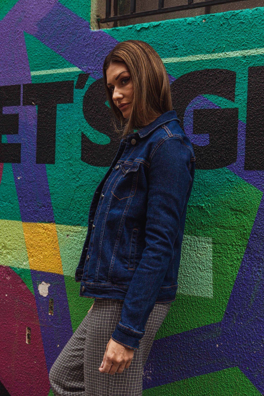 dz9154 alg jaqueta jeans feminina elastano tradicional denim zero 17