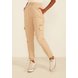 dz20084 com calca jeans feminina jogger comfort com bolsos lateral denim zero frente prox