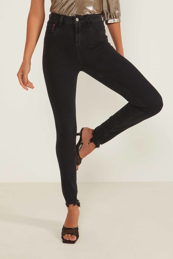 Calça Jeans Feminina Skinny Média Cigarrete - DZ20034