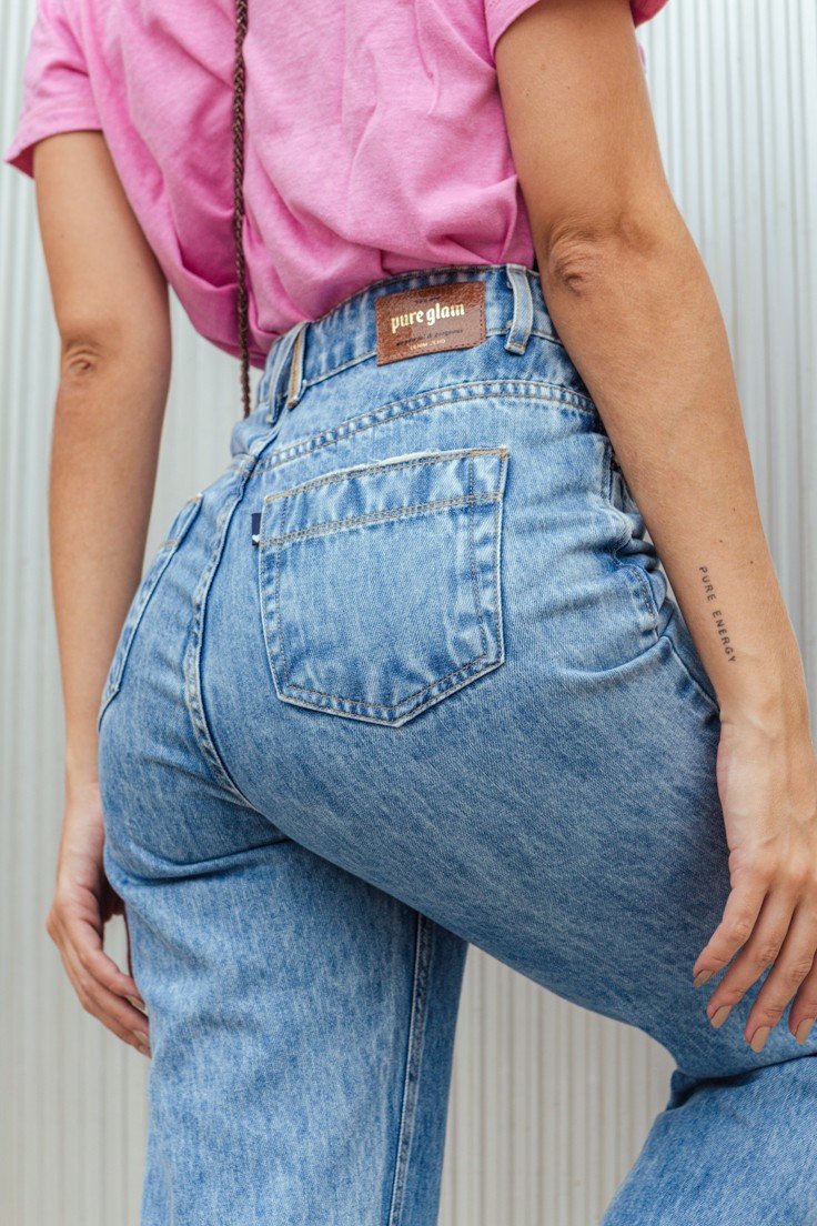 dz20107 alg calca jeans feminina wide leg flare denim zero detalhe 1