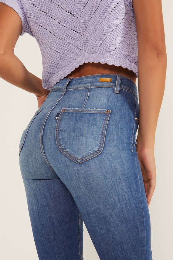 CALCA FEM SKINNY MEDIA CIGARRETE - DZ20032