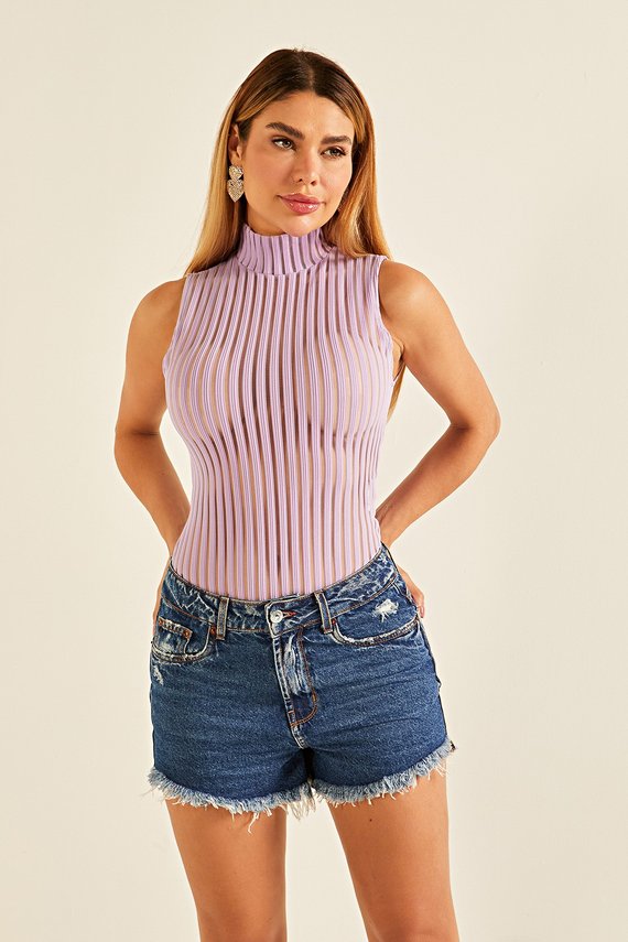 Shorts Jeans Feminino Low Mini Cintura Baixa - DZ6601