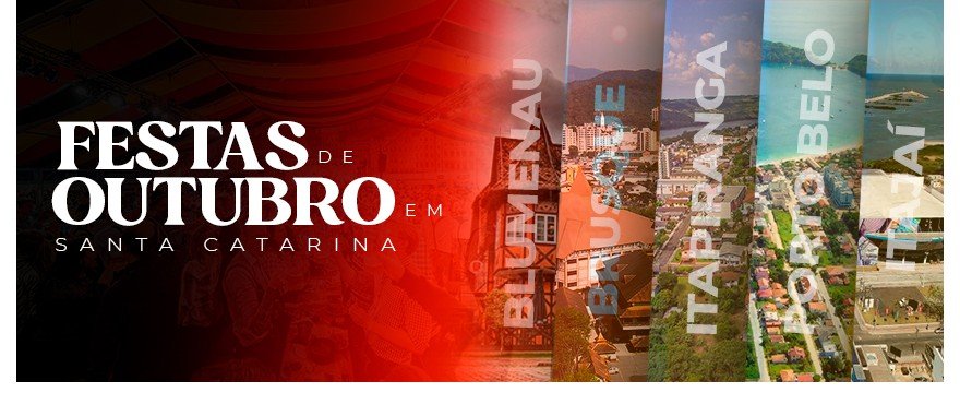 As festas de Outubro em Santa Catarina