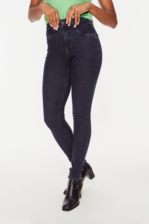 Calça Jeans Feminina Skinny Média Tradicional - DZ20273
