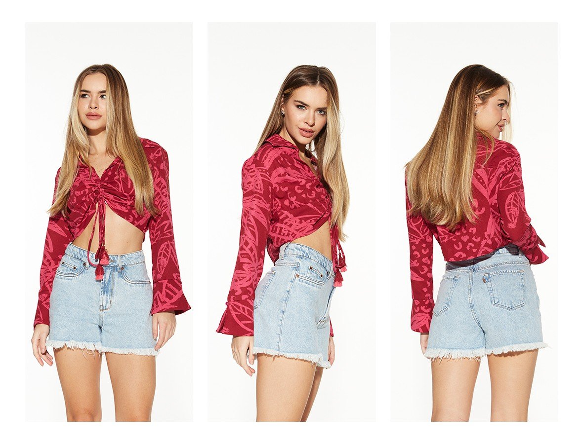 dz6665 alg shorts jeans feminino mom com barra desfiada denim zero trio