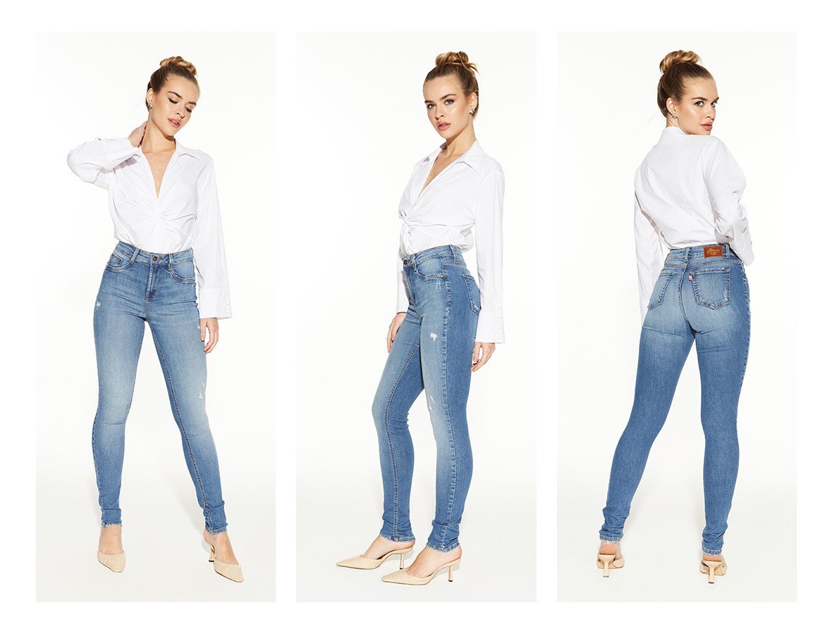 dz20483 re calca jeans feminina skinny media tradicional denim zero trio
