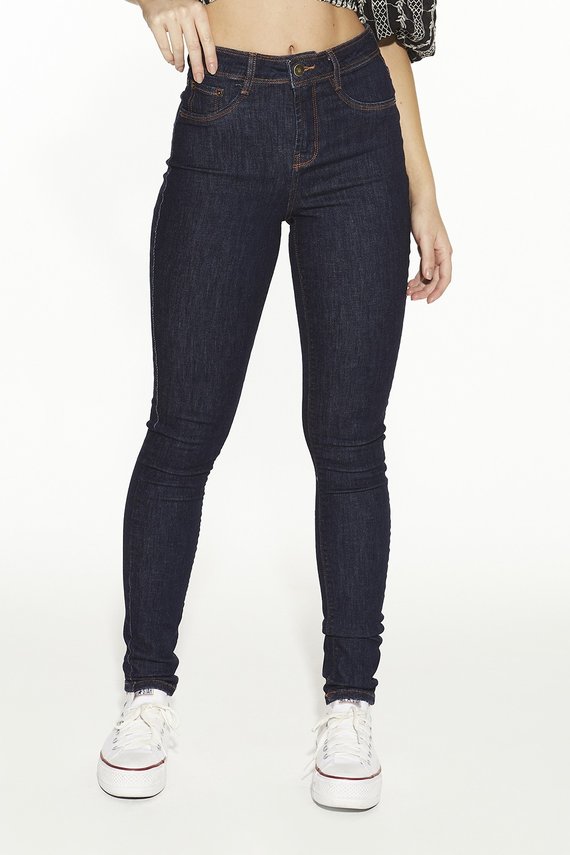 Calça Jeans Feminina Skinny Média Tradicional - DZ20447