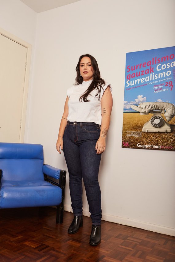 Calça Jeans Feminina Skinny Média Tradicional - DZ20447