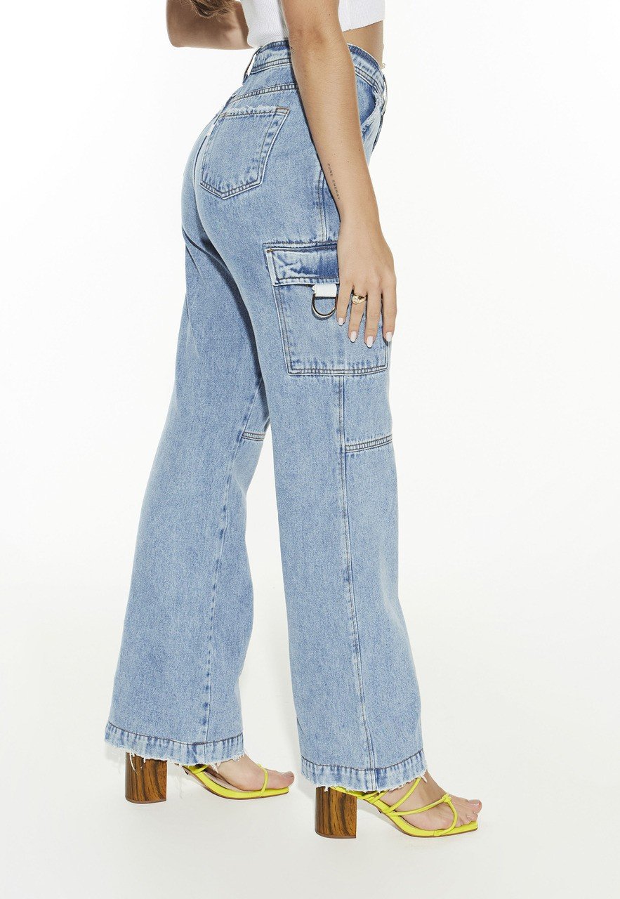 ENYCE buggy wide cargo denim B系 36 ENYCE buggy wide cargo denim B系 36